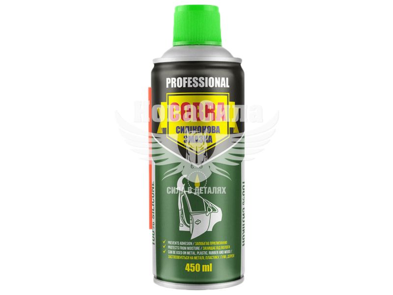 Змазка-спрей універс. силікон (Cobra) 450гр. (NX45200)