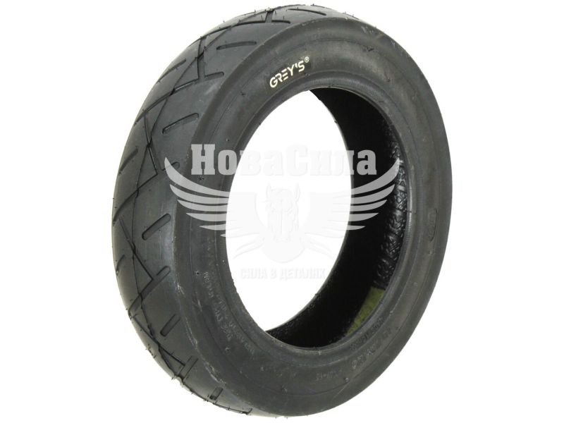 Покришка для самоката R-10 (Greys) 10х2,125, P1407 27TPI BLK (GR47110)