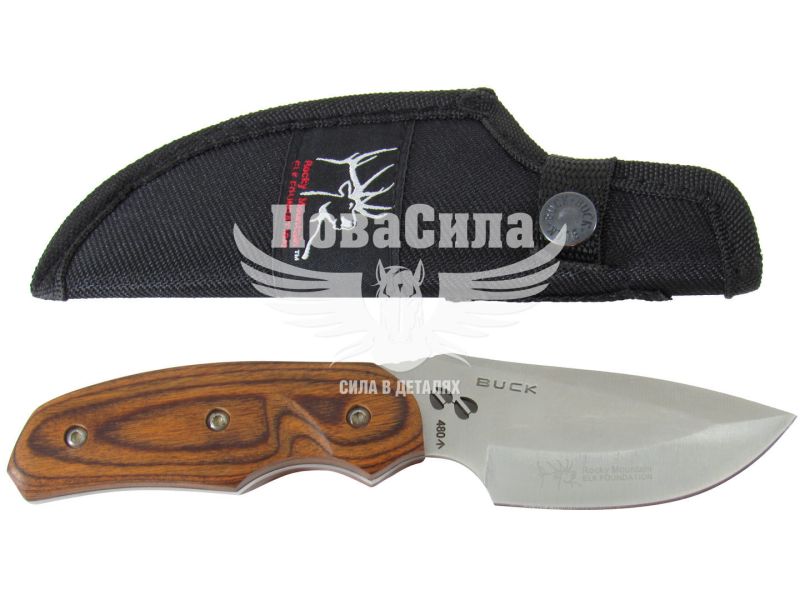 Ніж мисливський 21см. (BUCK) (дерево) (SF-2-480)