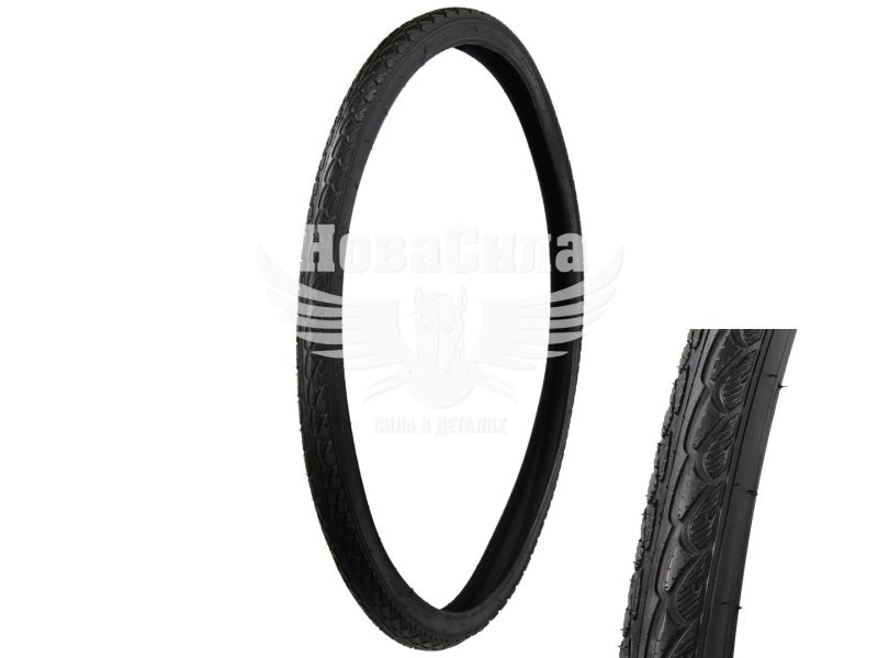 Покришка велосипедна R-28 (Greys) 700x40C (28х1,6), P1134 27TPI BLK (GR47240)