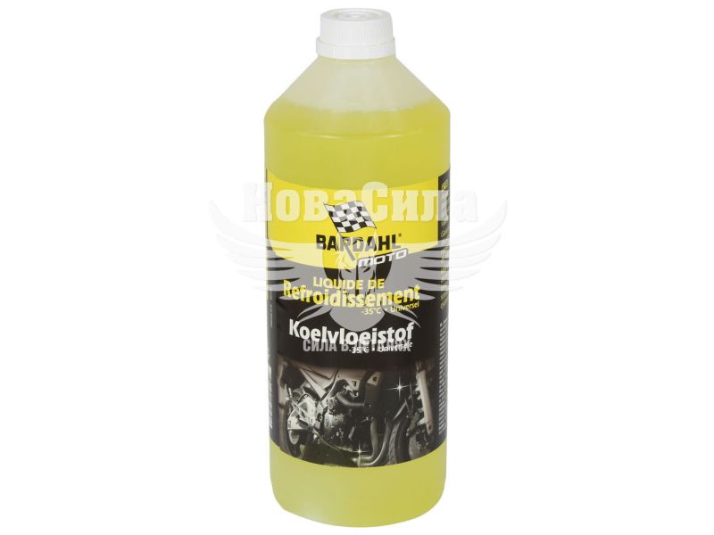 Охолоджуюча рідина для мотоциклів зелена -35 (Bardahl) MotoLiquide de Refroidissement 1л. (3469)