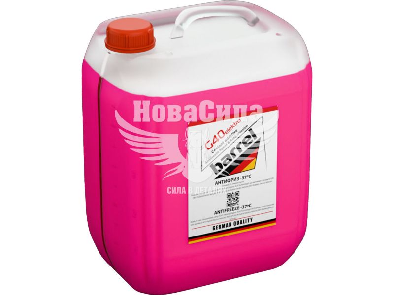 Тосол антифриз червоний -37 (Barrel) G-40 elektro 10л.