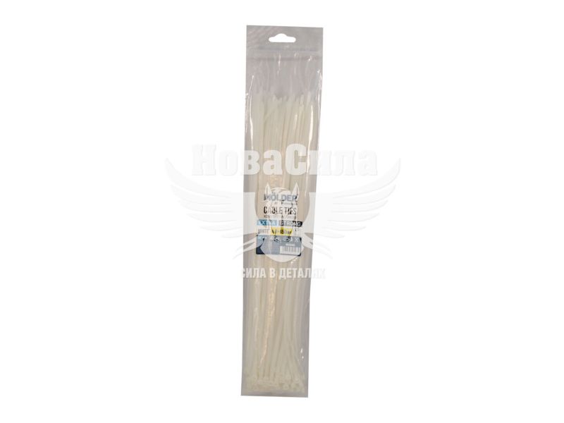 Хомут пластиковый белый 4,8х450 (Molder Tools) (уп. 100шт.) (MA26445)