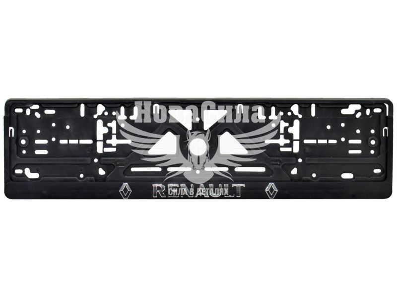 Рамка номерного знаку (CarLife) обємні букви (Renault) (NH45)