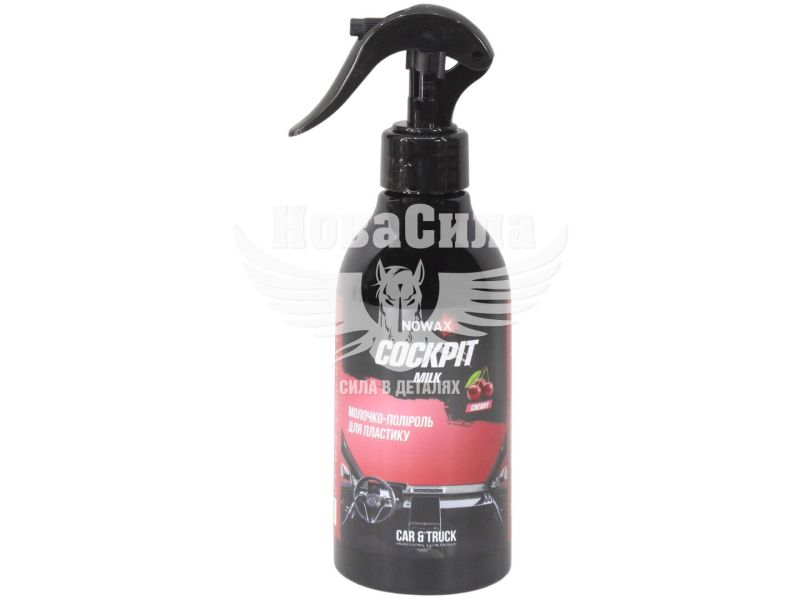 Поліроль молочко для пластику (Nowax) вишня 280мл. (NX86880)
