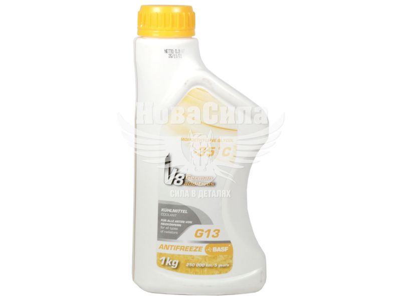 Тосол антифриз жовтий -35 (V8) MEG G-13 1кг.