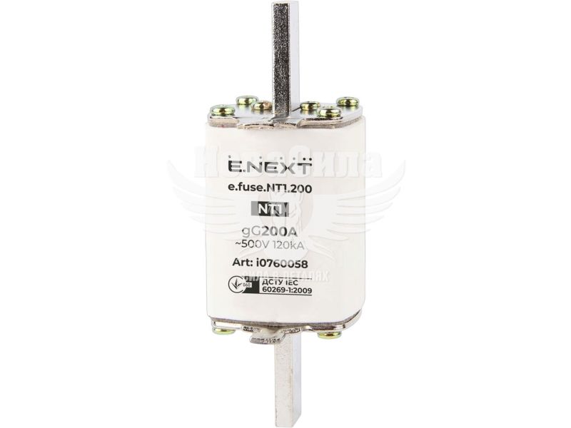Запобіжник плавкий E.NEXT e.fuse.NT1.200, габарит 1, 200А (i0760058)