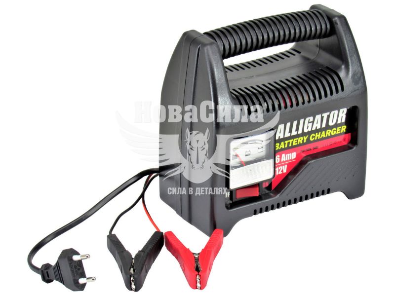 Зарядний пристрій (Alligator) 12V 6A (AC803)