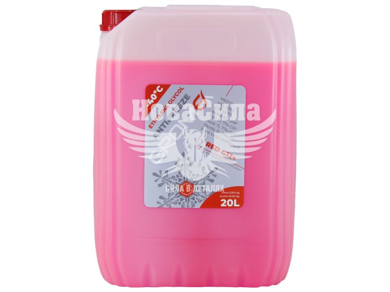 Тосол антифриз червоний -40 (Grom-Ex) G-12+ 20л.