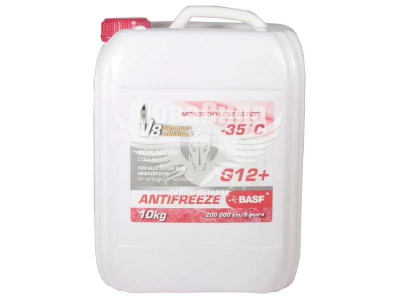 Тосол антифриз червоний -35 (V8) MEG G-12+ 10кг.