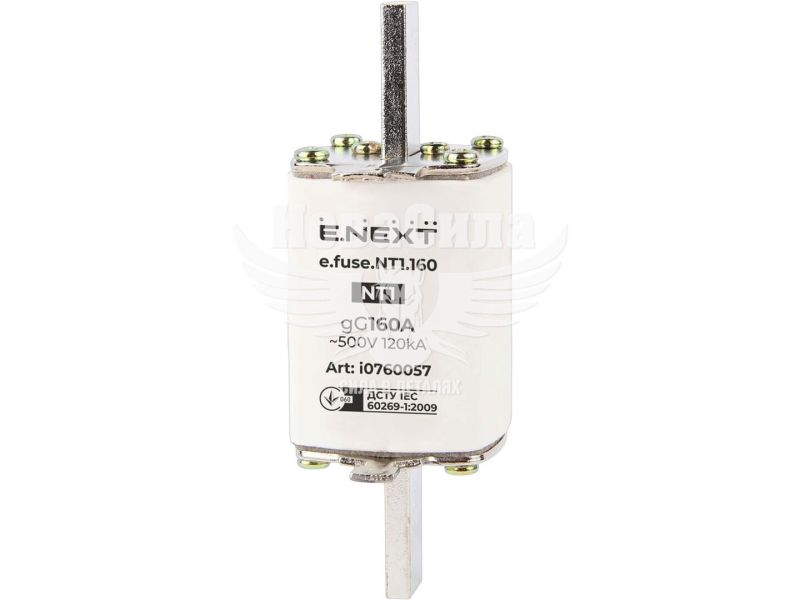 Запобіжник плавкий E.NEXT e.fuse.NT1.160, габарит 1, 160А (i0760057)