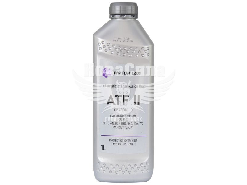 Трансмісійна олива ATF (Motor Lux) АТF II D 1л.