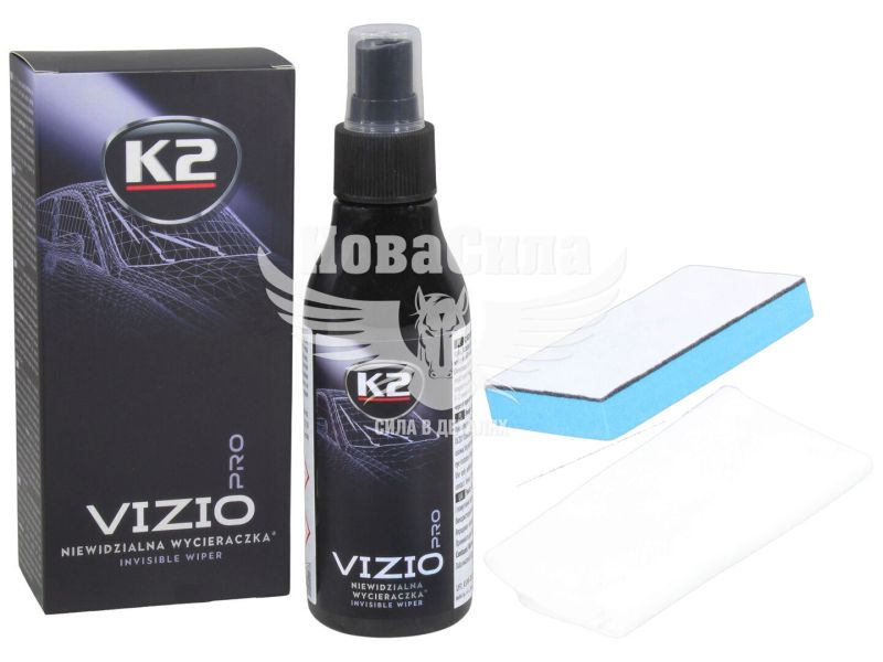 Захисне покриття для скла Vizio Pro (K2) антидощ (з аплікатором та мікрофіброю) 150мл (D4028)