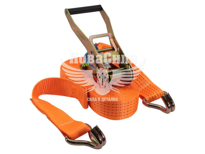 Трос-ремінь стяжний 5т.12м. (Molder Tools) (трос+мех.) (MA20512)