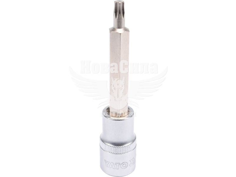 Головка торцева з бітою TORX 1/2 T30 (Yato) (100мм.) (YT-04323)