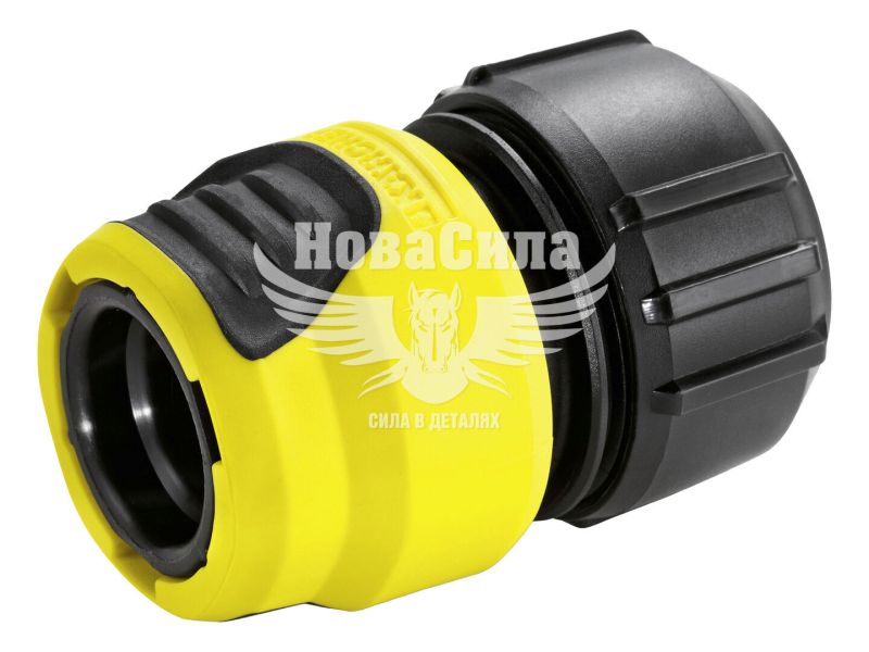 Конектор універсальний для шлангів 1/2-5/8-3/4 Plus (Karcher) (аквастопом б/уп) (2.645-204.0)