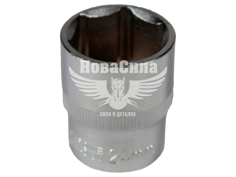 Головка торцева низька шестигранна 1/2 24мм. (Lavita) (LA 601224)