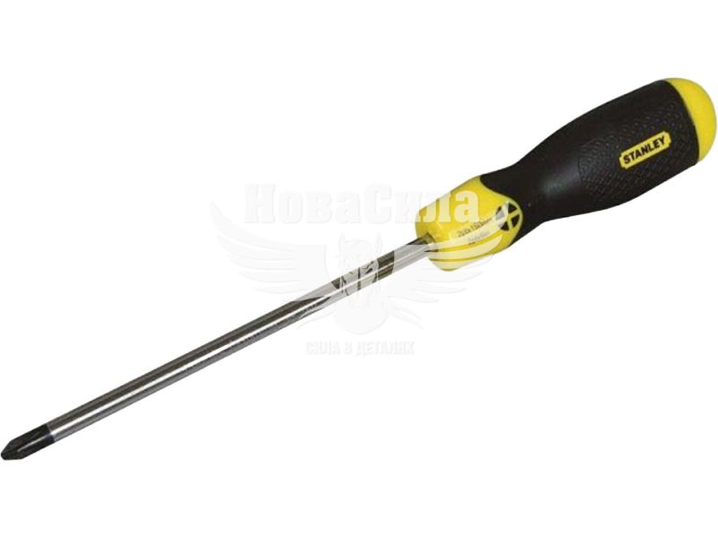 Викрутка хрестова Stanley Cushion Grip PZ1x75мм (0-64-955)