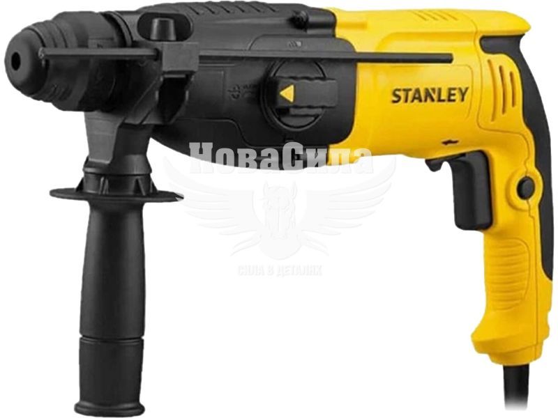 Перфоратор мережевий Stanley SDS Plus 800 Вт, 3,4 Дж (SHR263K)