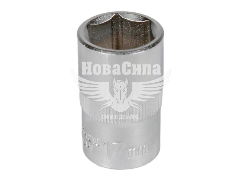 Головка торцева низька шестигранна 1/2 17мм. (Yato) (YT-1210)