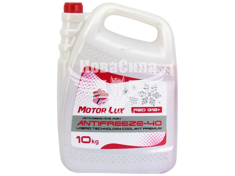 Тосол антифриз червоний -32 (Motor Lux) G-12+ 10кг. (G-12)
