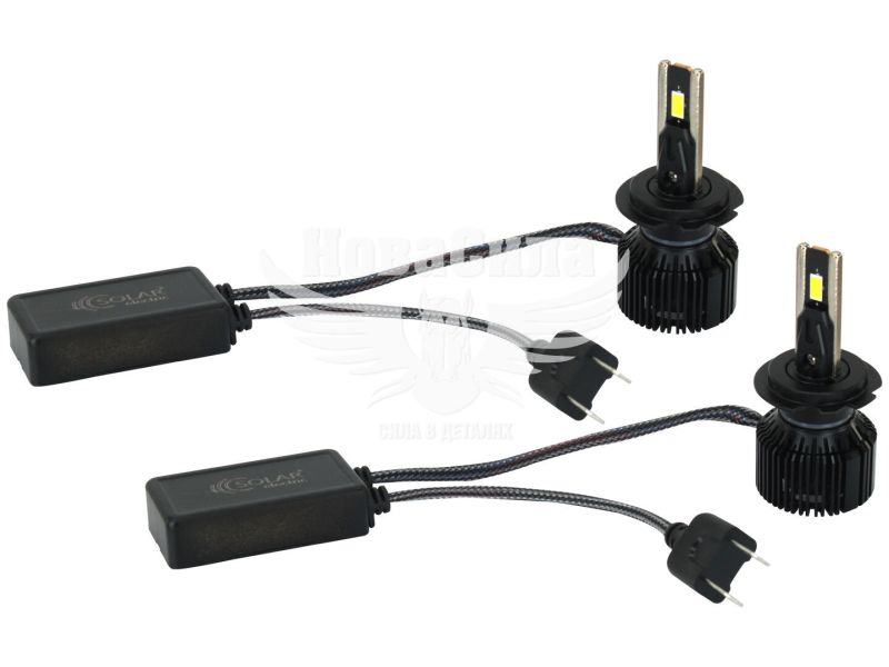 Лампочка LED H7 (Solar) CSP3570 (6500K 130W) (8707S2)