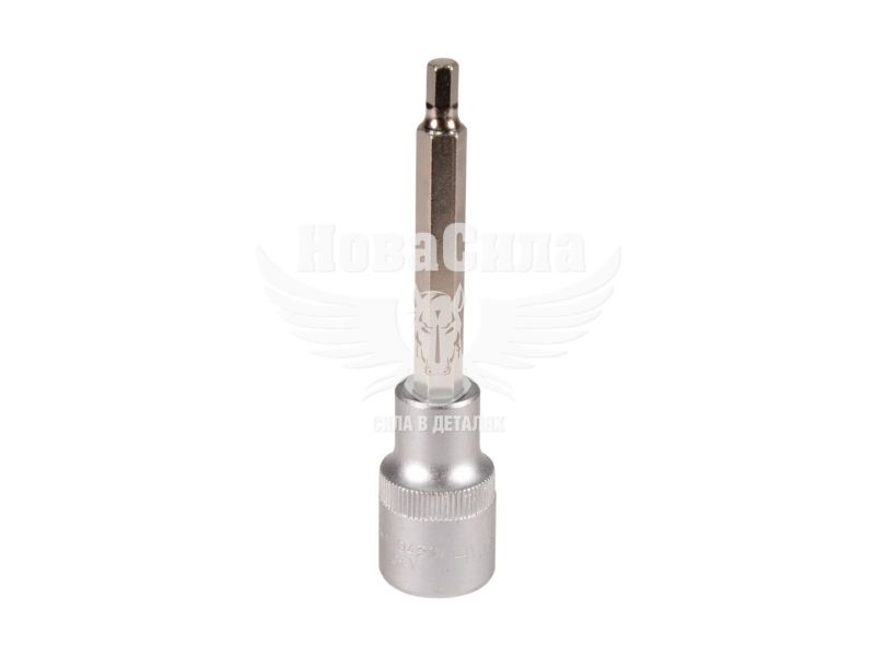 Головка торцева з бітою HEX 1/2 М5 (Yato) (100мм.) (YT-04391)