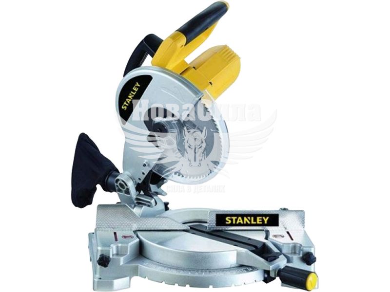 Пила торцювальна Stanley 1500 Вт, диск 255x30 мм, 5500 об/хв (STSM1510)