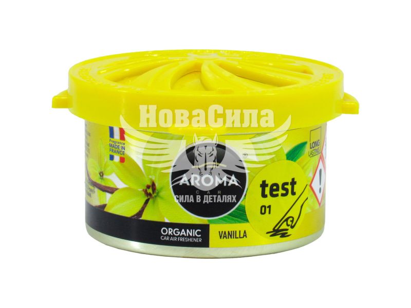 Ароматизатор (Aroma Car) Organic Vanilla (під сидіння) 40гр. (92093)