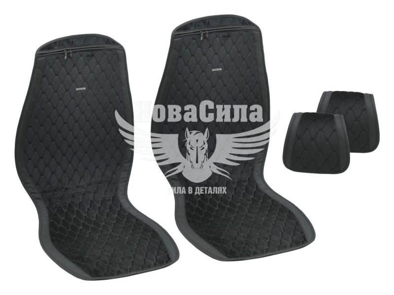 Чехлы на сиденья (Beltex) премиум перед. New York (к-т.-2шт.) черные (BX84150)