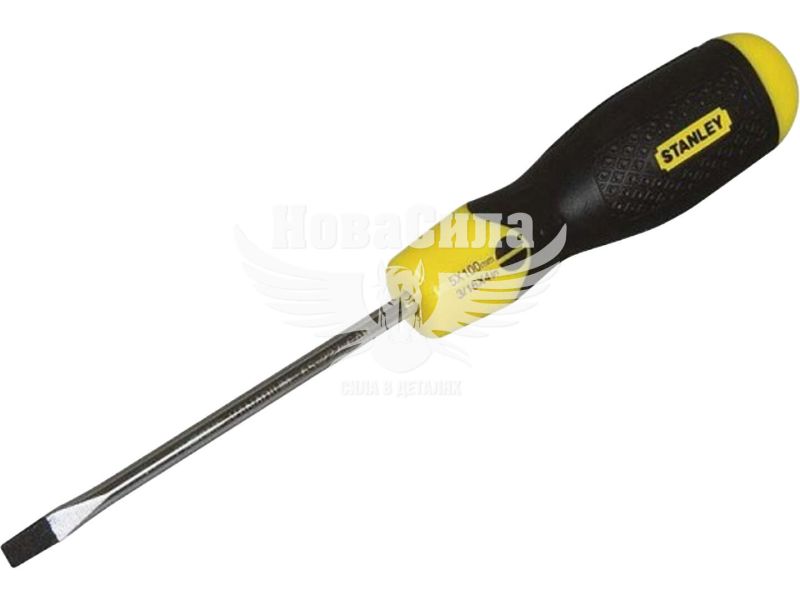 Викрутка плоска Stanley Cushion Grip SL6,5x45мм (0-64-917)