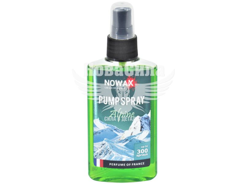 Ароматизатор (Nowax) Pump Spray Alpine (Спрей) 75мл. (NX07521)