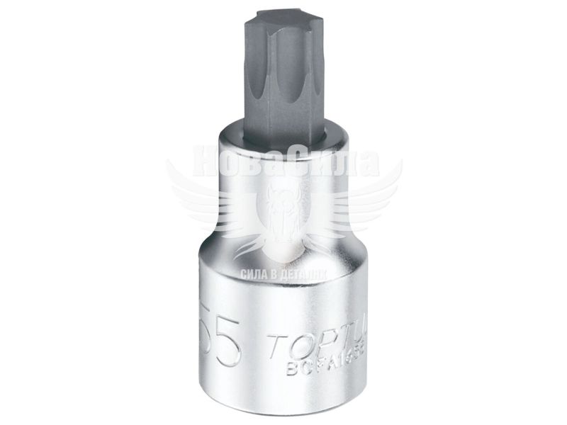 Головка торцева з бітою TORX 1/2 T20 (Toptul) (55мм.) (BCFA1620)