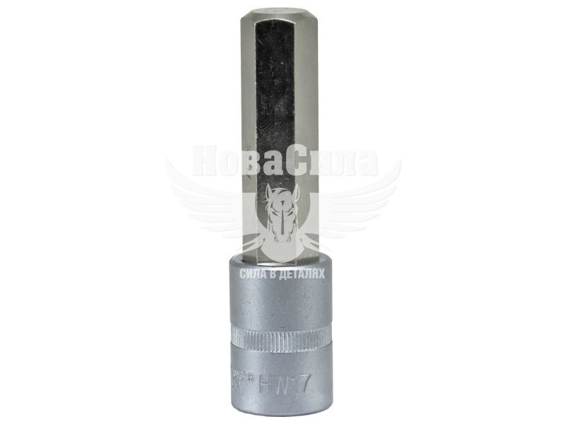 Головка торцева з бітою HEX 1/2 М17 (Yato) (100мм.) (YT-04398)