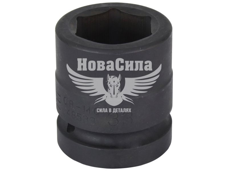 Головка торцева ударна низька шестигранна 1 33 мм. (Force) (48533)