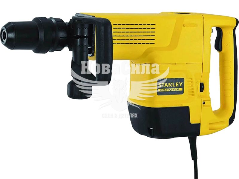 Відбійний молоток мережевий Stanley FATMAX SDS-Max, 1600 Вт, 5-25 Дж, 10 кг+кейс (STHM10K-RU)