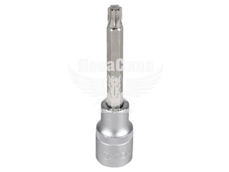 Головка торцева з бітою TORX 1/2 T45 (Yato) (100мм.) (YT-04325)