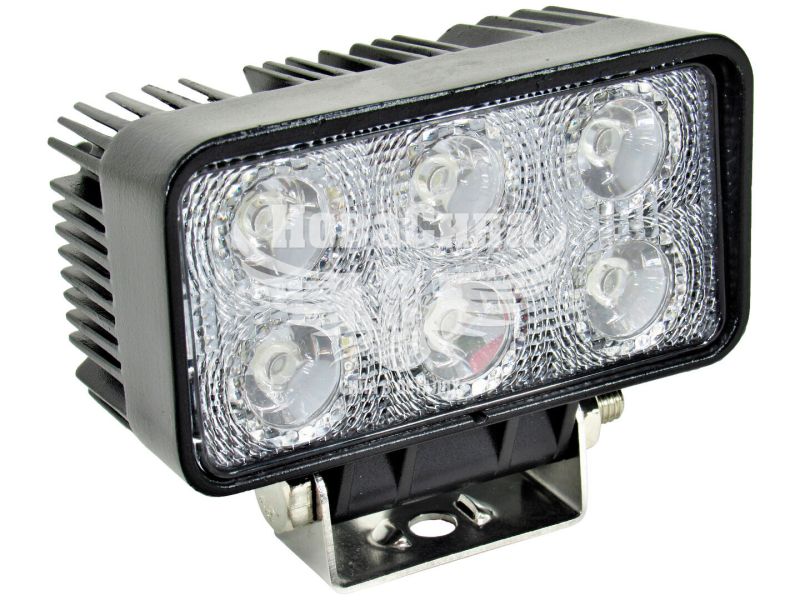Фара світлодіодна LED 18W 6000К (Brevia) (80х111х56мм.) FLOOD (10612QFX1)
