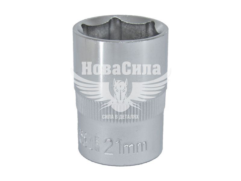 Головка торцева низька шестигранна 1/2 21мм. (Lavita) (LA 601221)