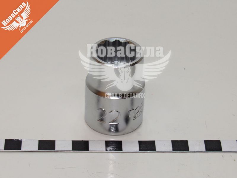 Головка торцева низька дванадцятигранна 3/4 30мм. (Toptul) (BAEB2430)