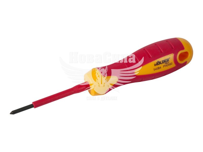 Викрутка (Molder Tools) + (PH0х60мм.) діелектрична VDE 1000 В (MT35103)