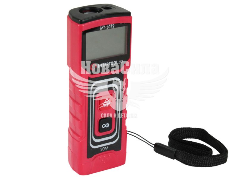 Дальномер лазерный (Intertool) 20м (MT-3072)