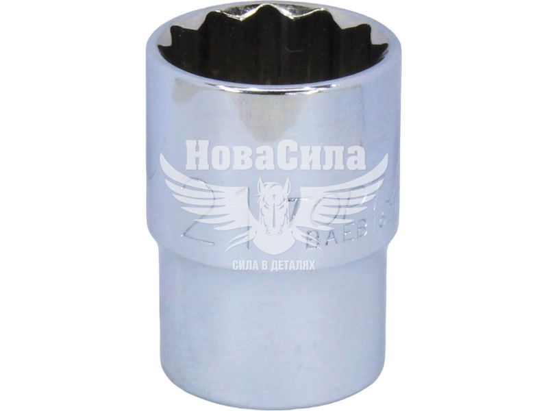 Головка торцева низька дванадцятигранна 1/2 21мм. (Toptul) (BAEB1621)