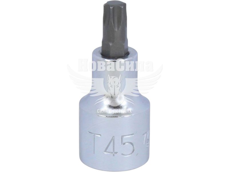Головка торцева з бітою TORX 1/2 T45 (Toptul) (55мм.) (BCFA1645)