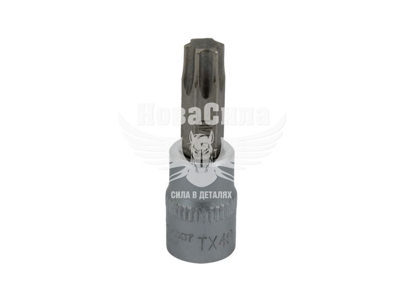 Головка торцева з бітою TORX 1/4 T40 (Yato) (37мм.) (YT-04307)