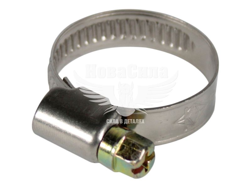 Хомут патрубка 16х27 нерж. (Vortex) (уп. 20шт.) (16х27 W2)
