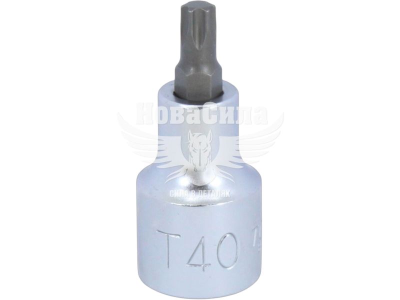 Головка торцева з бітою TORX 1/2 T40 (Toptul) (55мм.) (BCFA1640)