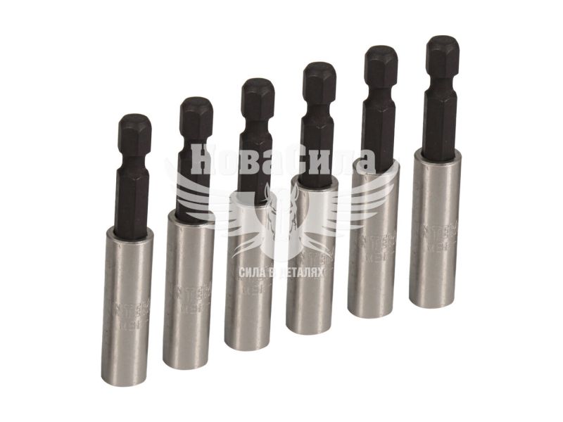 Комплект магнітних держателів 1/4 (Intertool) (5шт.) (VT-5732)