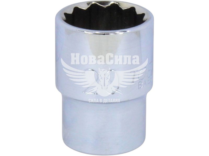 Головка торцева низька дванадцятигранна 1/2 20мм. (Toptul) (BAEB1620)