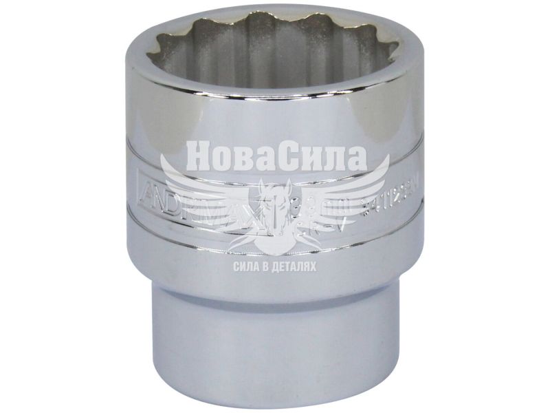 Головка торцева низька дванадцятигранна 3/4 39мм. (Andrmax) (3411239M)
